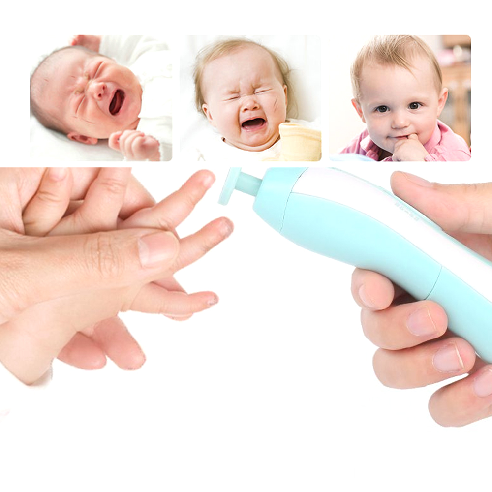 Coupe-ongles électrique 6 en 1 pour bébé