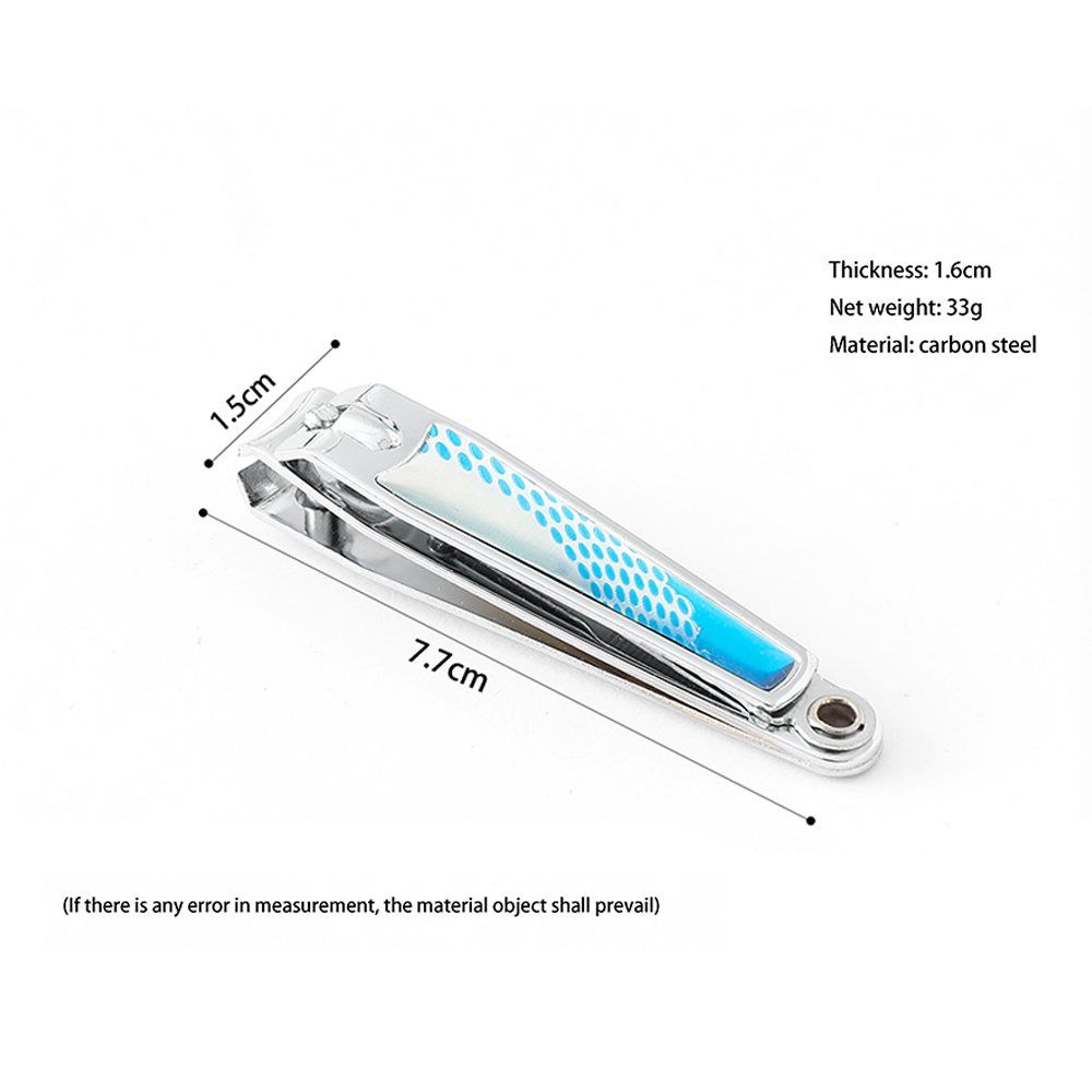 Blister carte d'emballage coupe-ongles en acier au carbone multifonction avec cure-oreille