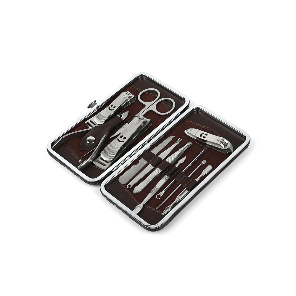 12 outils de kit de manucure PCS coupe ensemble de coupe-ongles