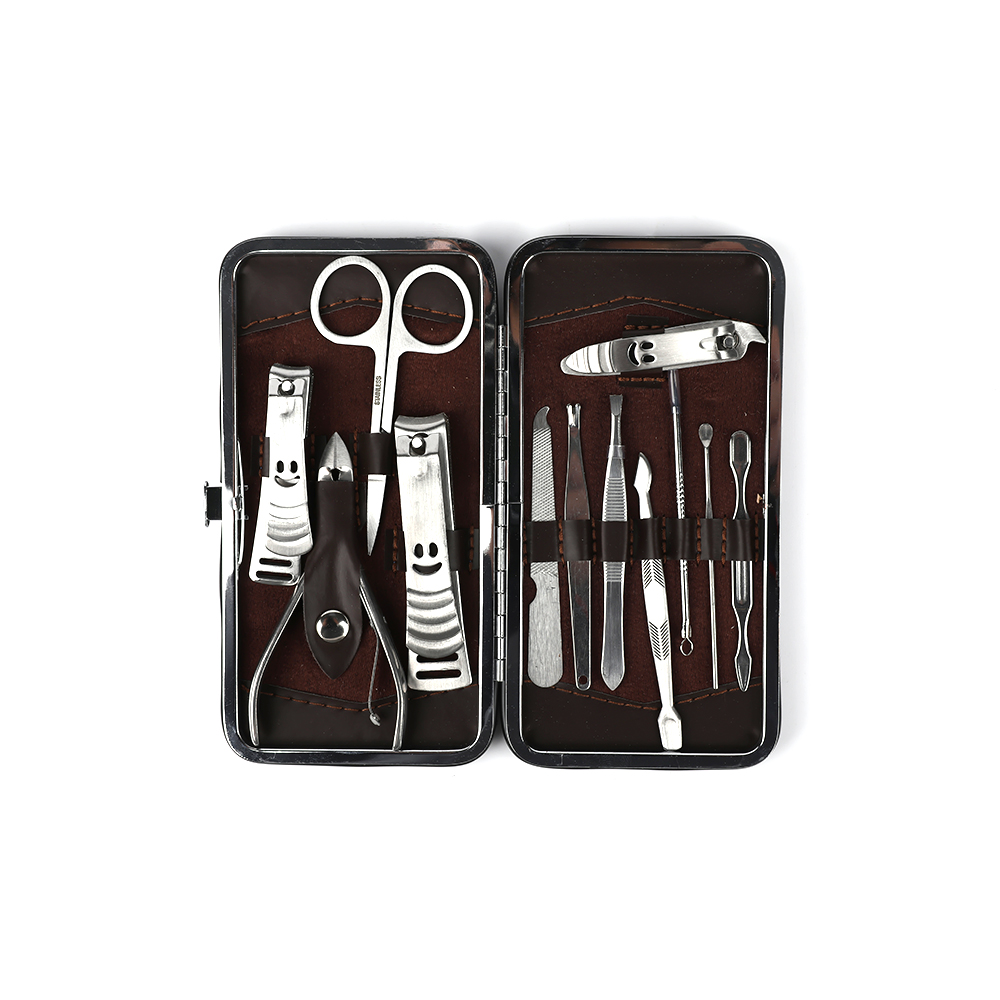 12 outils de kit de manucure PCS coupe ensemble de coupe-ongles