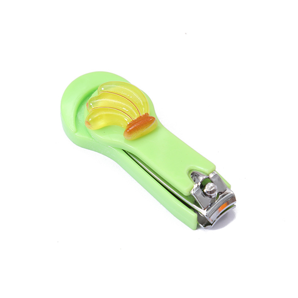 Coupe-ongles en silicone en acier au carbone et au design mignon portable de petite taille